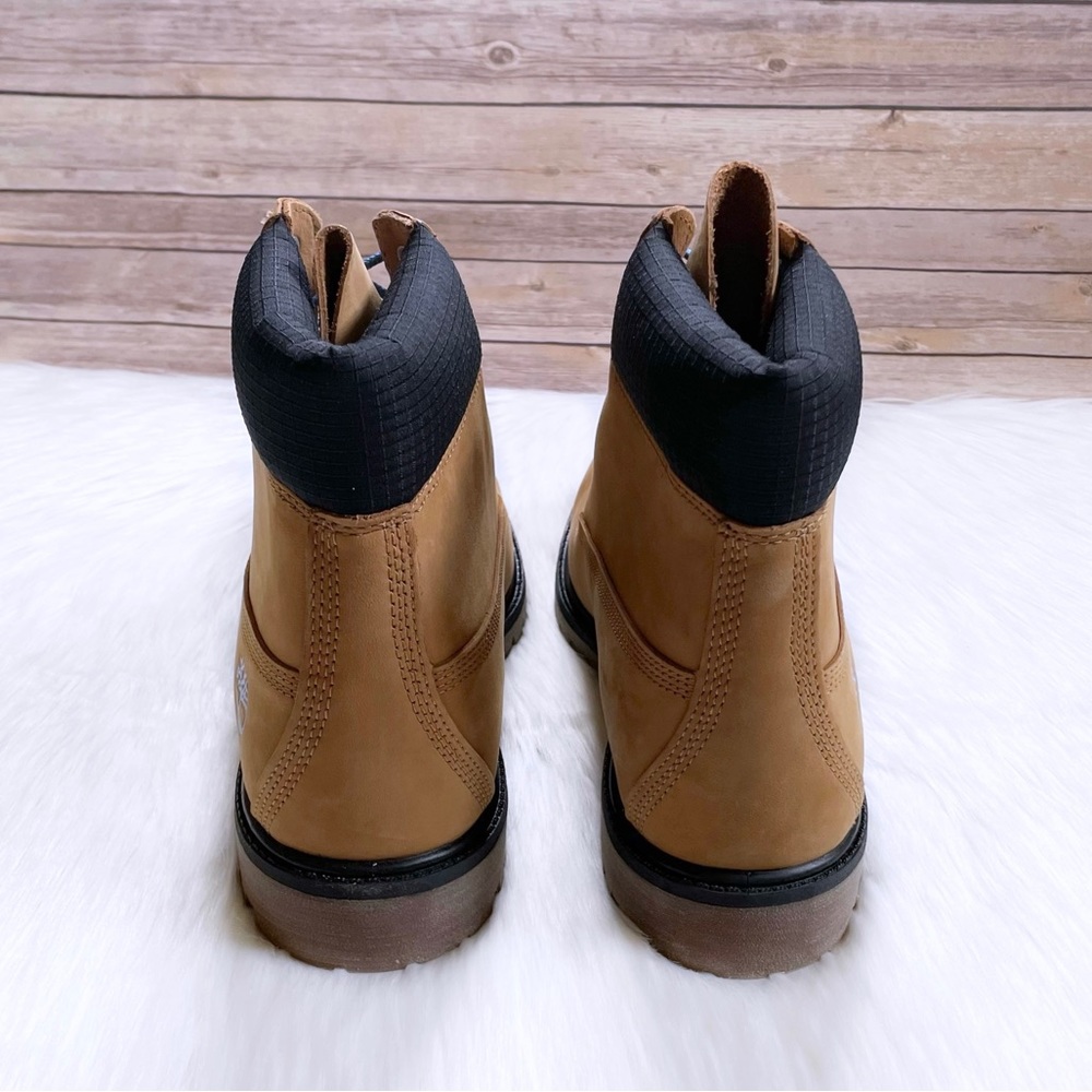 Timberland Men’s Premium 6 Inch Waterproof Wheat Boots - Picture 4 of 7